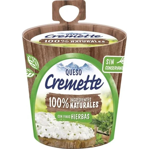 Crema de Queso Finas Hierbas - 0.15 kg - Imagen del producto en Findit