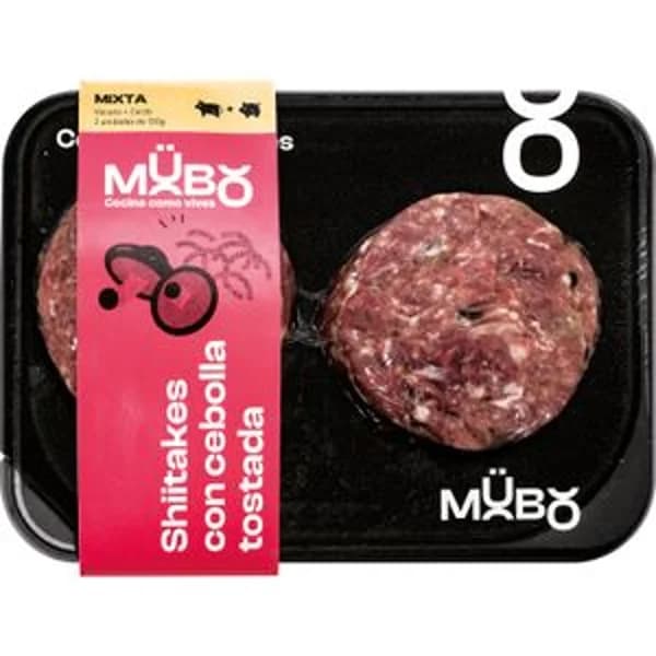Burger Mixta Shitake Cebolla - 0.26 kg - Imagen del producto en Findit