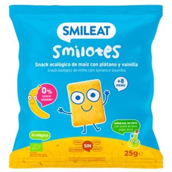 Smilotes de Maiz Plátano y Vainilla - 0.03 kg - Imagen del producto en Findit