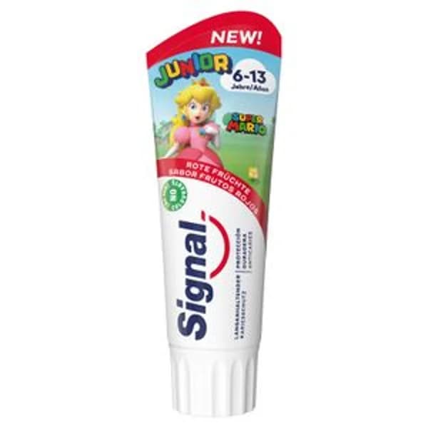 Dentrífico Junior Frutos Rojos 6-13 Años - 0.08 l - Imagen del producto en Findit