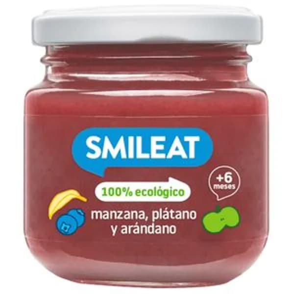 Tarrito Eco, Manzana Plátano y Arándano - 0.13 kg - Imagen del producto en Findit