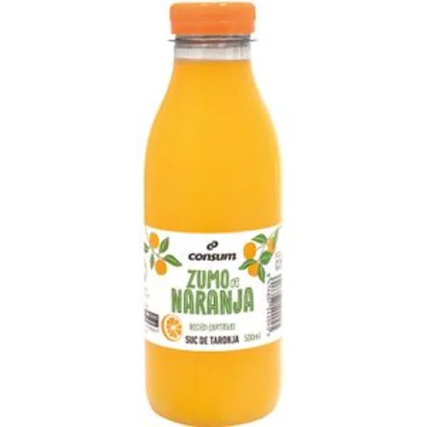 Zumo Recién Exprimido de Naranja - 0.5 l - Imagen del producto en Findit