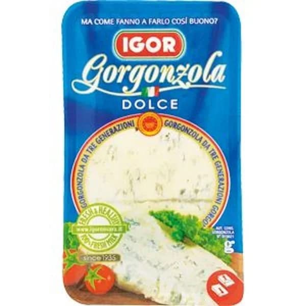 Queso Gorgonzola D.O.P - 0.2 kg - Imagen del producto en Findit