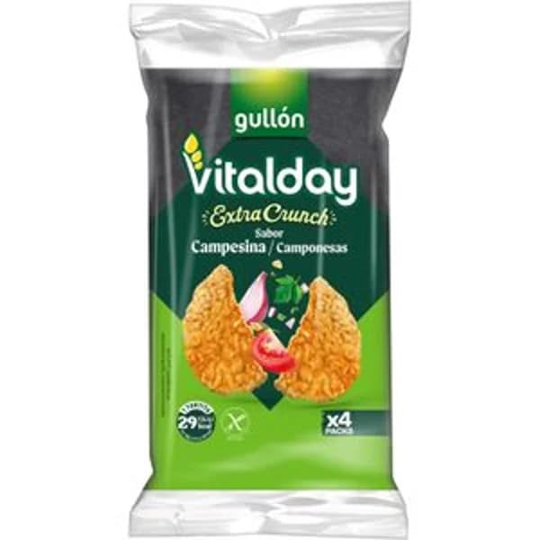 Tortilas Vitalday Extracrunch Campesina - 0.09 kg - Imagen del producto en Findit