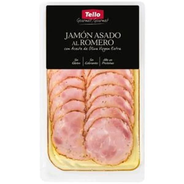 Jamón Asado al Romero con AOVE - 0.12 kg - Imagen del producto en Findit