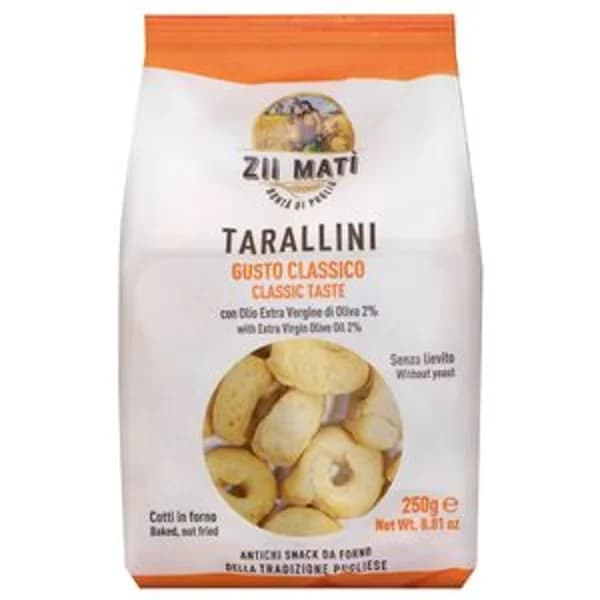 Tarallini con AOVE Sabor Clásico - 0.22 kg - Imagen del producto en Findit