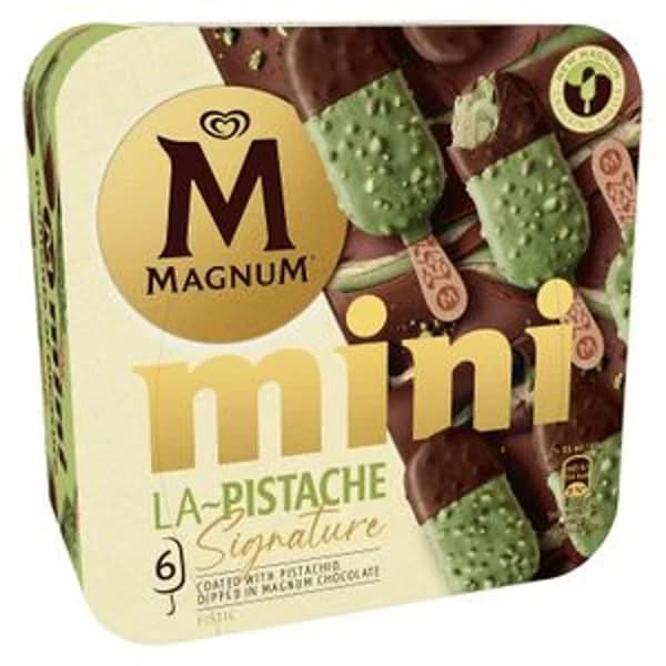 Magnum Mini Le Pistache 6 Unidades - 0.33 l - Imagen del producto en Findit