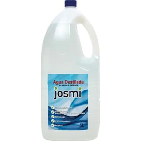 Agua Destilada Con tapón de Seguridad - 5 l - Imagen del producto en Findit