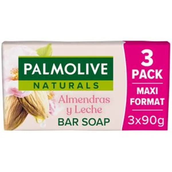 Jabón de Manos Pastilla Almendras y Leche - 2.99 ud - Imagen del producto en Findit