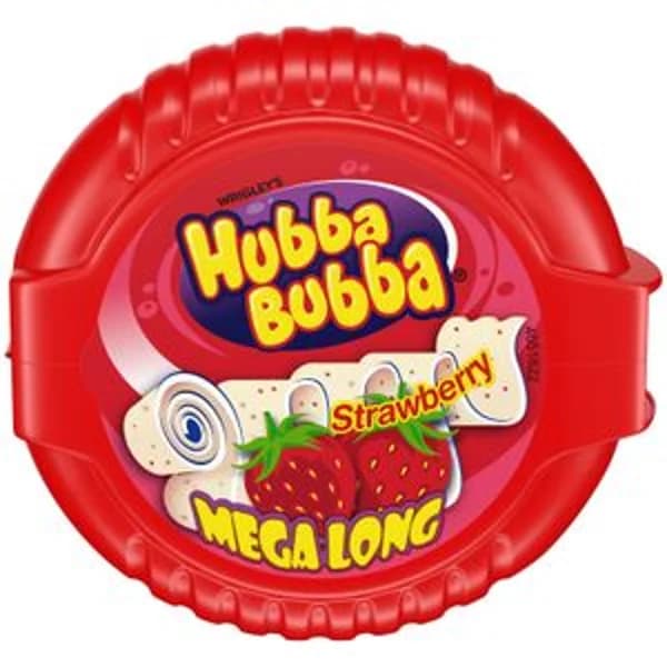 Chicle Sabor Fresa Mega Long - 0.06 kg - Imagen del producto en Findit