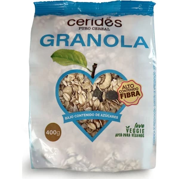 Cereales Granola Con Semillas y Frutos Secos - 0.36 kg - Imagen del producto en Findit