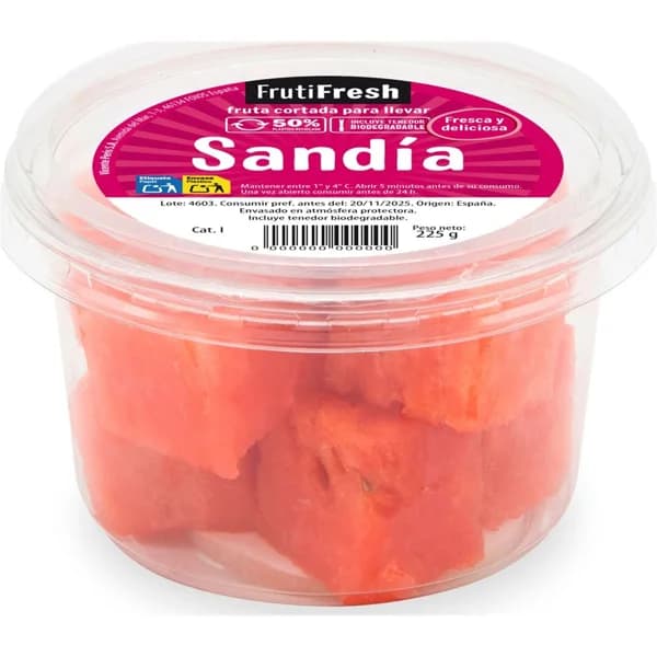 Sandia Troceada - 0.22 kg - Imagen del producto en Findit