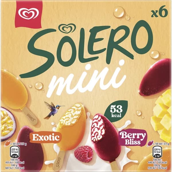 Helado Bombon Mini Exotic P-6 - 0.3 l - Imagen del producto en Findit