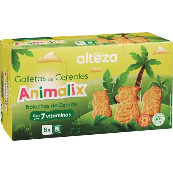 Galletas Animalix Con Cereales P-8 - 0.33 kg - Imagen del producto en Findit