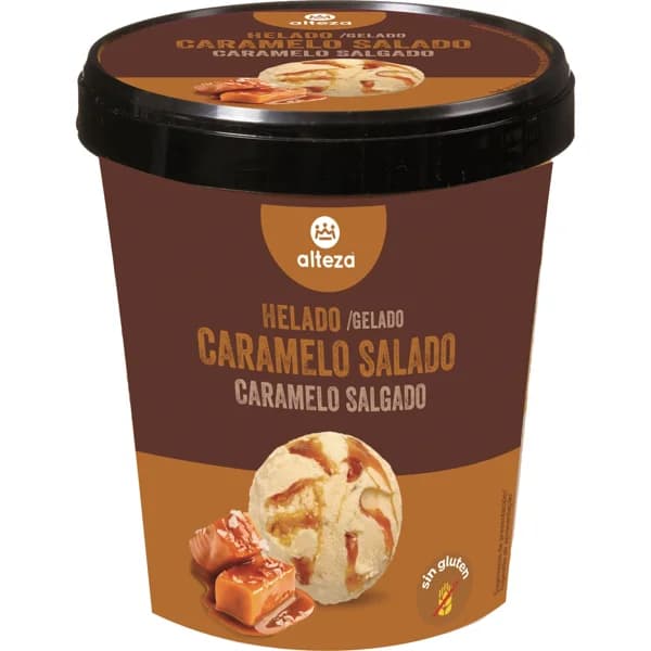 Helado Tarrina Caramelo Salado - 0.45 l - Imagen del producto en Findit