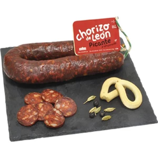 Chorizo de León Picante Granel - 0.22 kg - Imagen del producto en Findit