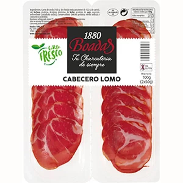Cabecero de Lomo 2 Unidades - 0.09 kg - Imagen del producto en Findit