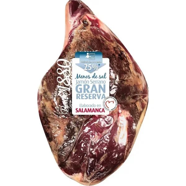 Jamón Gran Reserva Reducido en Sal 25% - 0.1 kg - Imagen del producto en Findit
