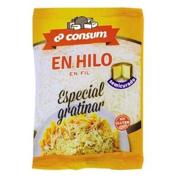 Queso Rallado Hilo - 0.11 kg - Imagen del producto en Findit