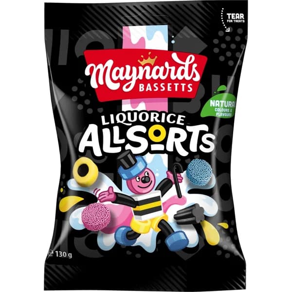 Caramelos Liquorice Allsort - 0.13 kg - Imagen del producto en Findit