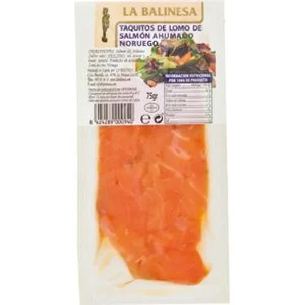 Taquitos Salmón Ahumad Noruego - 0.07 ud - Imagen del producto en Findit