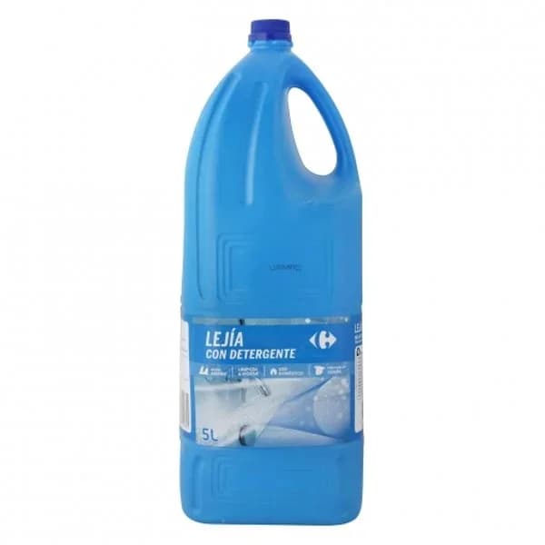 Lejía perfumada con detergente Frescor Marino Carrefour 5 l. - 5 l - Imagen del producto en Findit