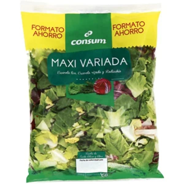 Ensalada Maxi Variada Bolsa - 0.35 kg - Imagen del producto en Findit