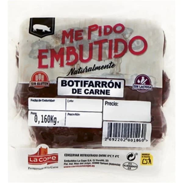 Botifarrón de Carne - 0.3 kg - Imagen del producto en Findit