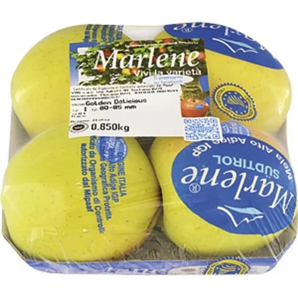 Manzana Golden Marlene Bandeja - 0.75 kg - Imagen del producto en Findit
