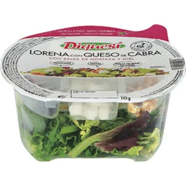 Ensalada Completa Queso de cabra - 0.15 kg - Imagen del producto en Findit