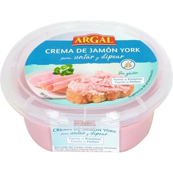 Crema Jamón York - 0.16 kg - Imagen del producto en Findit