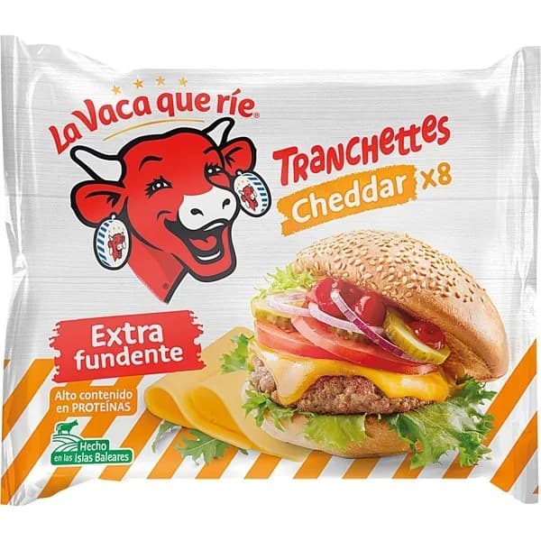 Queso Cheddar 8 Loncha Tranchettes - 0.15 kg - Imagen del producto en Findit