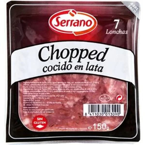 Chopped Lonchas Lata - 0.15 kg - Imagen del producto en Findit