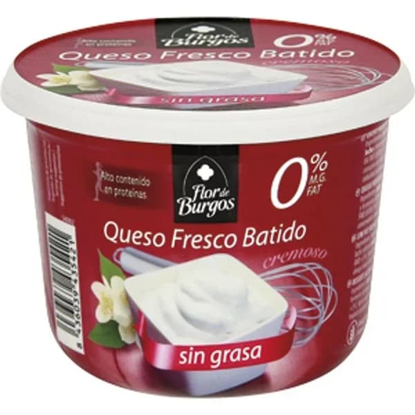 Queso Fresco Batido Desnatado 0% M.G - 1 ud - Imagen del producto en Findit