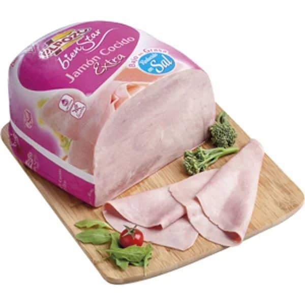 Jamón cocido b/ grasa-reduc. sal ELPOZO, al corte, compra mínima 100 g - 0.08 kg - Imagen del producto en Findit
