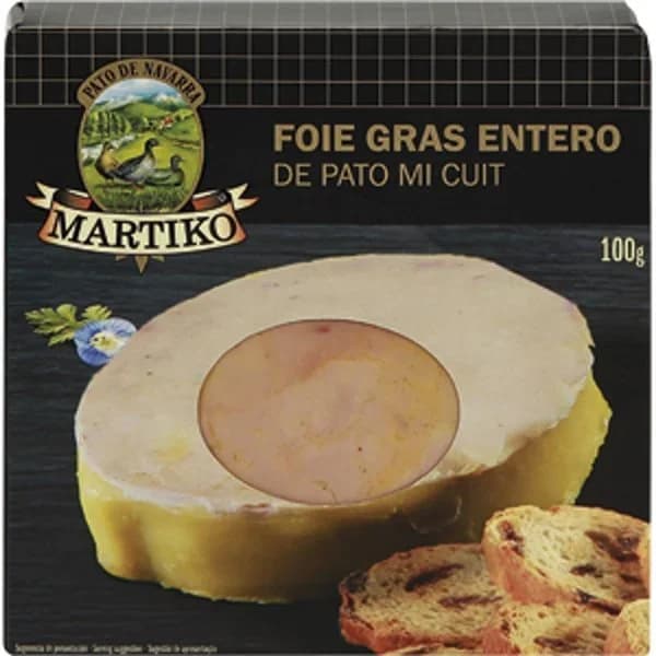 Foie Gras Entero de Pato Micuit Skin - 0.1 kg - Imagen del producto en Findit
