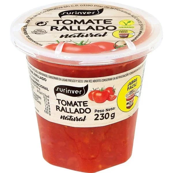 Tomate Rallado 230G - 0.23 kg - Imagen del producto en Findit