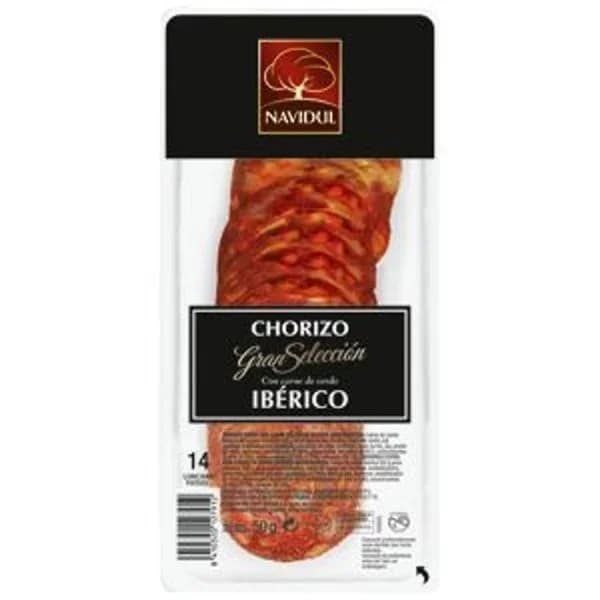Chorizo Ibérico Lonchas - 0.04 kg - Imagen del producto en Findit