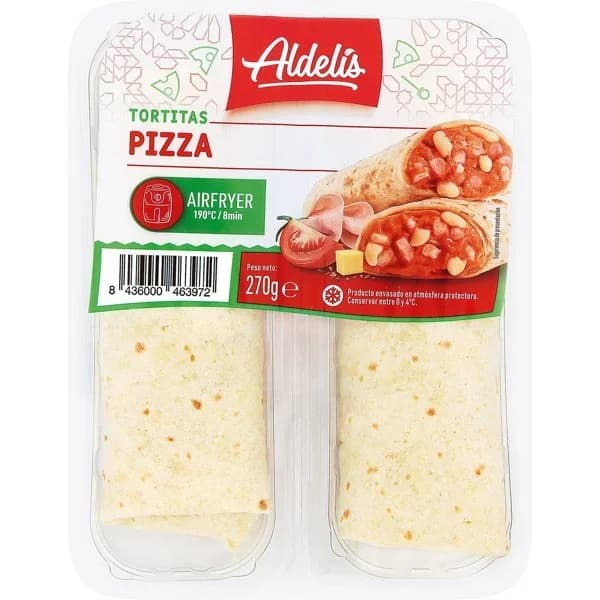 Tortitas Pizza - 0.27 kg - Imagen del producto en Findit