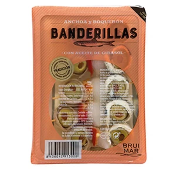 Banderilla Anchoa y Boquerón - 0.08 kg - Imagen del producto en Findit