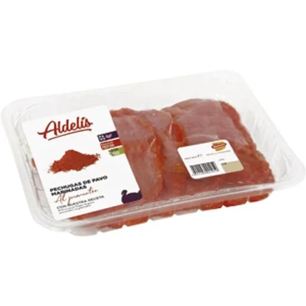 Pechuga de Pavo Adobada Pimentón - 0.45 kg - Imagen del producto en Findit