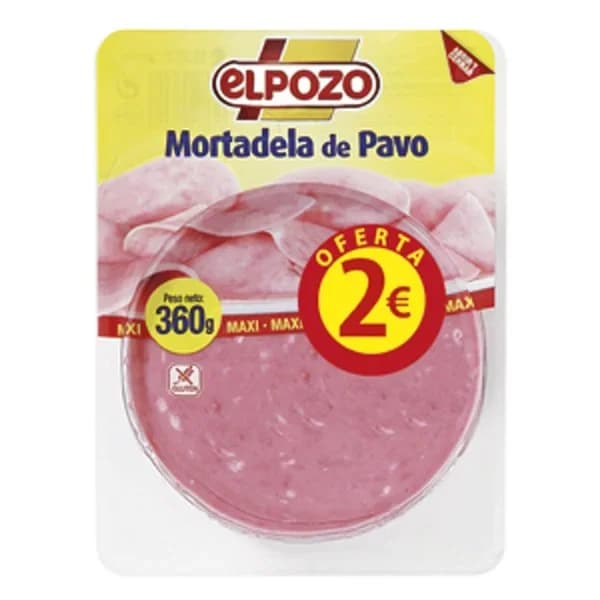 Mortadela de Pavo Loncha 340G - 0.22 kg - Imagen del producto en Findit