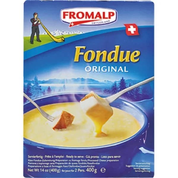 Queso Fondue Caja - 0.4 kg - Imagen del producto en Findit