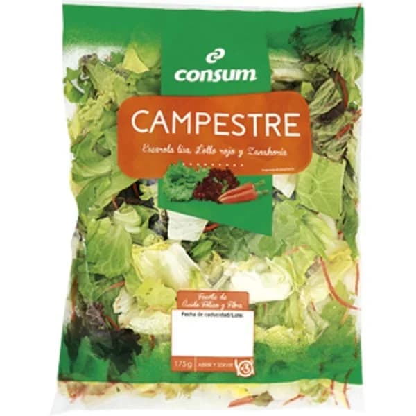 Ensalada Campestre Bolsa - 0.18 kg - Imagen del producto en Findit