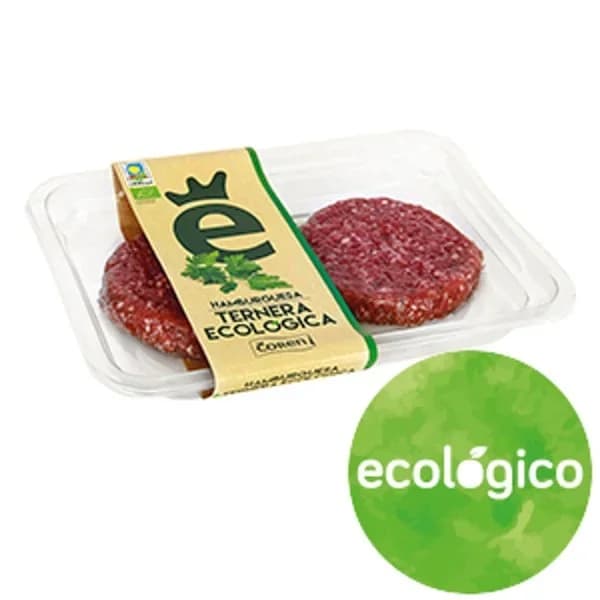 Hamburguesa de Ternera Ecológica - 0.24 kg - Imagen del producto en Findit