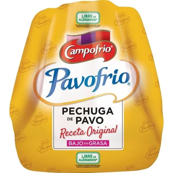 Fiambre pechuga de pavo CAMPOFRÍO, al corte, compra mínima 100 g - 1 kg - Imagen del producto en Findit