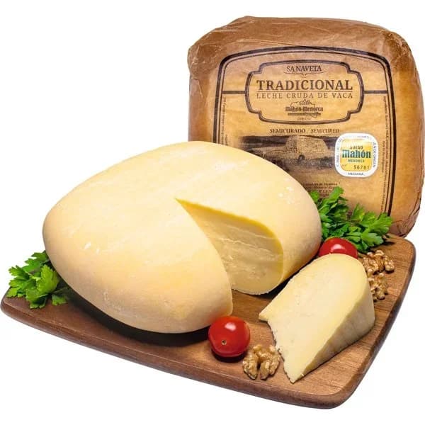 Queso Mahón DOP Vaca Leche Cruda Semicurado - 1 ud - Imagen del producto en Findit