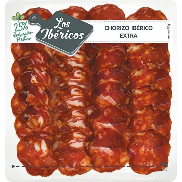 Chorizo Ibérico Extra en Tapas - 0.07 kg - Imagen del producto en Findit