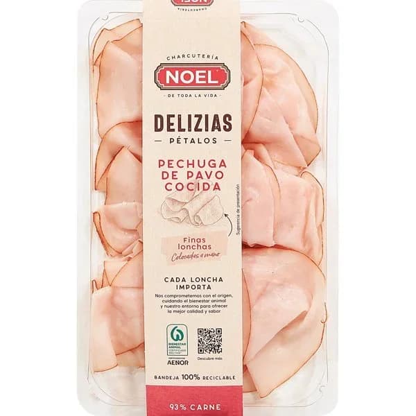 Pétalos Pechuga Pavo - 0.09 kg - Imagen del producto en Findit