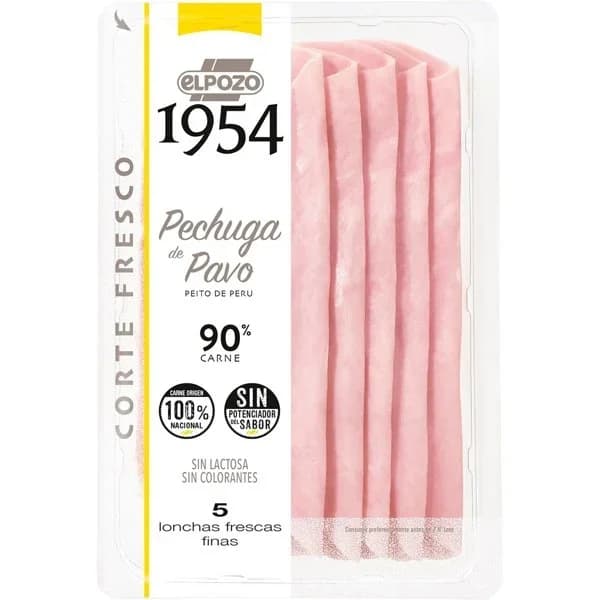 Pechuga de Pavo Corte Fresco - 0.12 kg - Imagen del producto en Findit